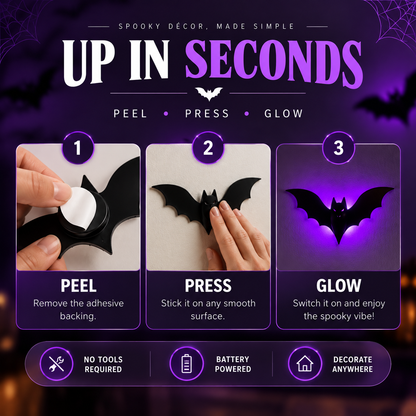 LED GLOW BATS